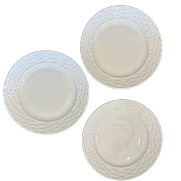 Ralph Lauren China Wicker Basket Bread & Butter Plate - Picture 4 of 15